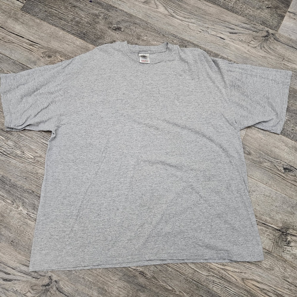 Vintage Adidas Shirt Mens 2XL Gray Streetwear Stripe Tee Y2K Casual Outdoor 90s